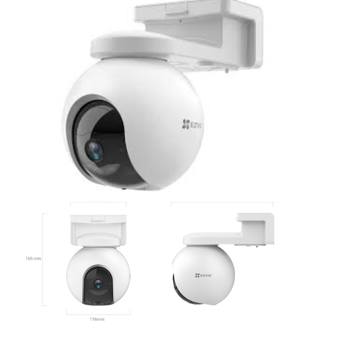 EZVIZ CAMERA 4G CS-EB8 (3MP,4G)