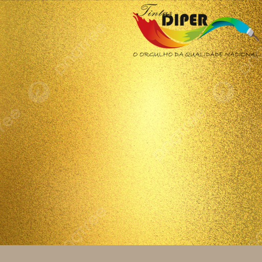 DIPER CROMADA DOURADA 1KG