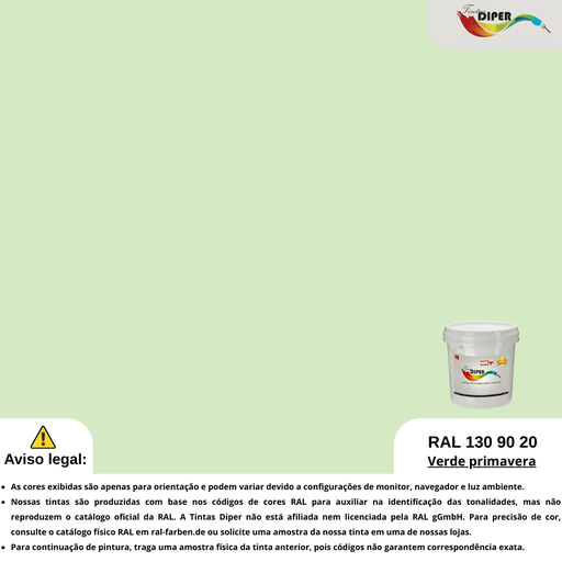 RAL 130 90 20 (T) Primavera Verde
