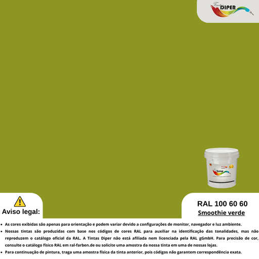 RAL 100 60 60 (D) Smoothie verde