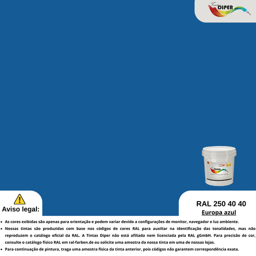RAL 250 40 40 (DD) Europa azul