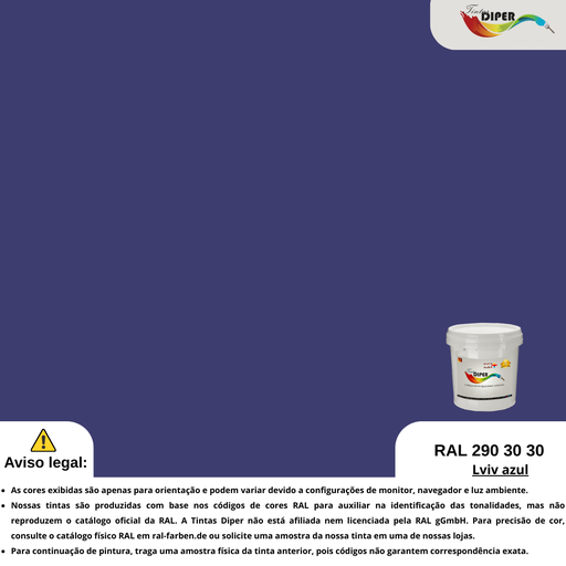 RAL 290 30 30 (DD) Lviv azul