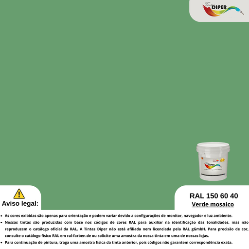 RAL 150 60 40 (D) Mosaico verde