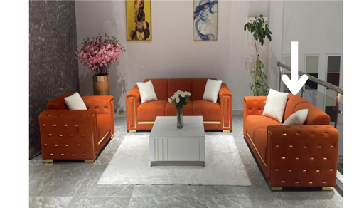 Sofá MAJESTOSO-093 (3Lugar)